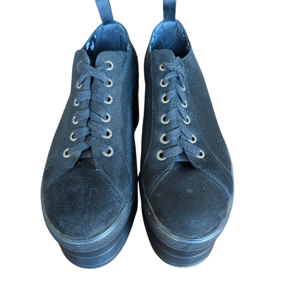 Black Platform Sneakers